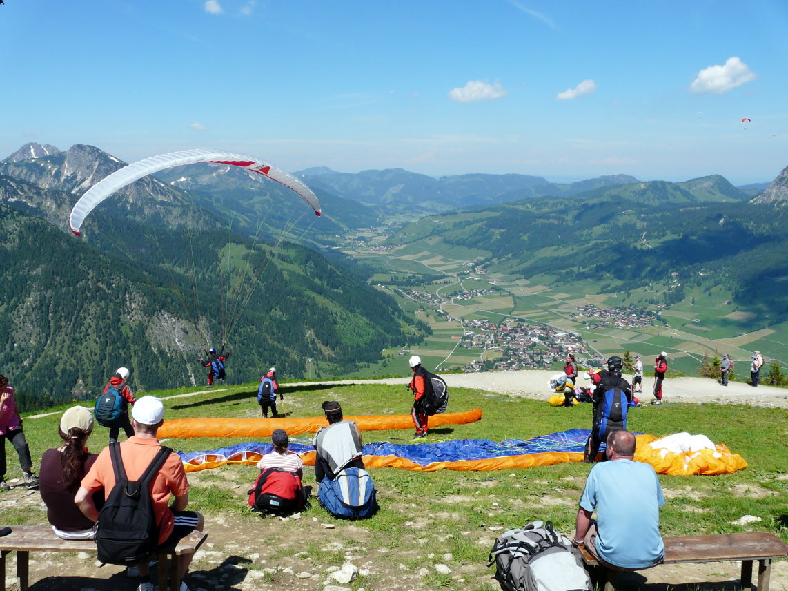 Neunerköpfle Startplatz